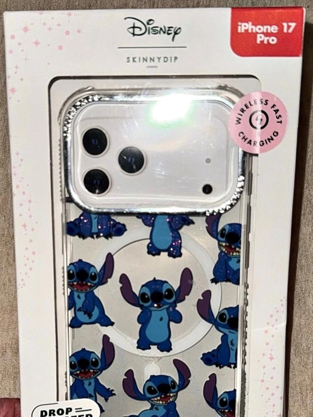 Skinnydip Disney Stitch Phone Case for iPhone 17 Pro NWT